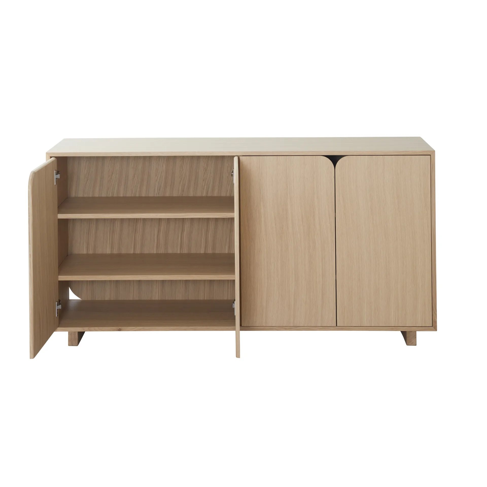 Vidja sideboard, Witgepigmenteerd eikenhout 1898