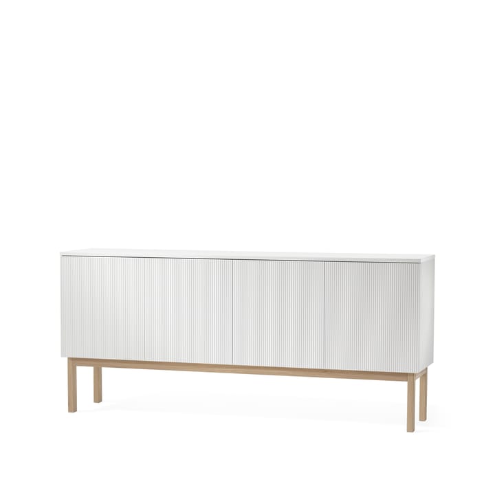 Beam sideboard - witte lak, onderstel van witgeolied eikenhout - A2