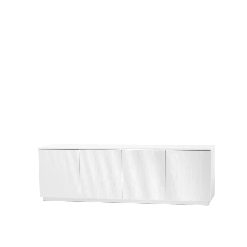 A2 Beam sideboard witte lak, witte sokkel | Scandinavisch Interieur | Ladekasten & dressoirs | Wit