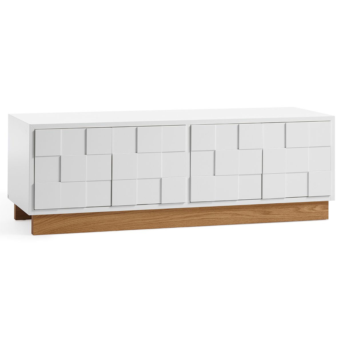 A2 Collect 2010 mediameubel Eiken poten | Scandinavisch Interieur | TV- & mediameubels | Wit