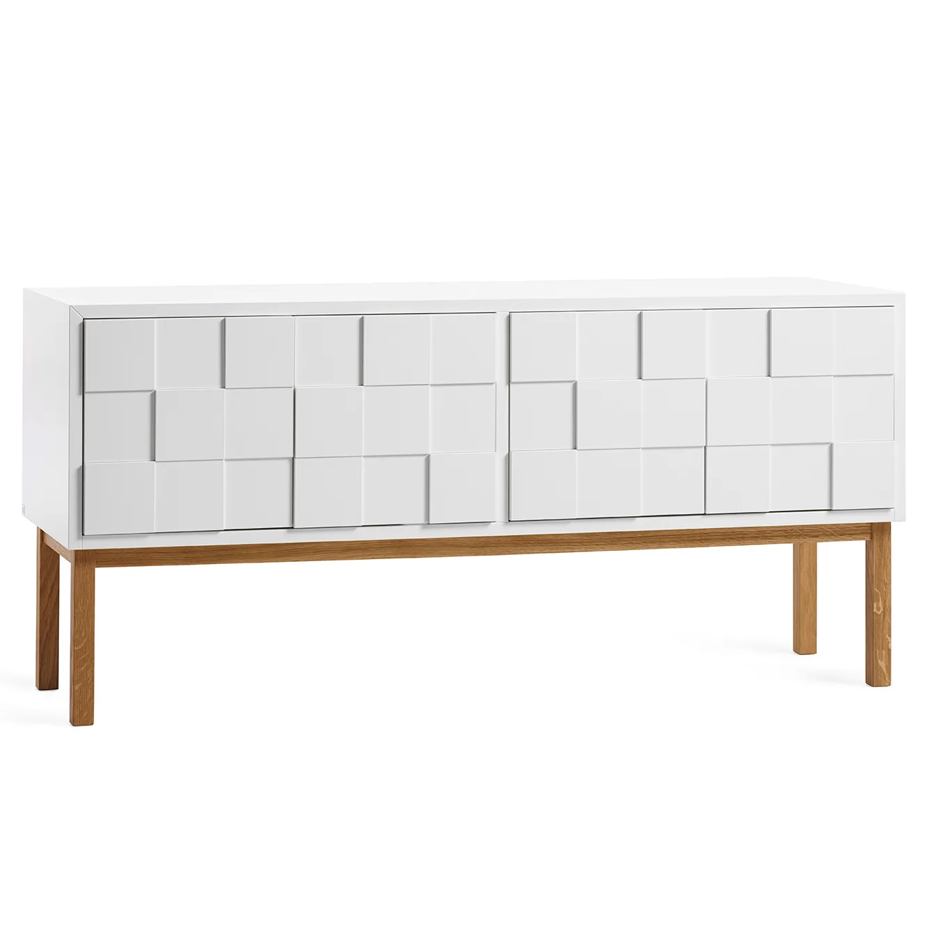 Collect 2010 tv-meubel met poten, Eikenhouten poten A2