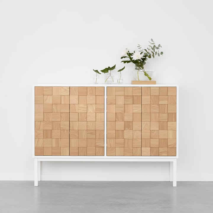 Collect 2016 lage kast, Witgeolied eiken-wit A2