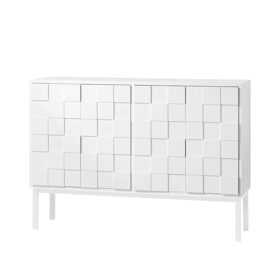 A2 Collect kast 2010 laag wit | Scandinavisch Interieur | Vitrinekasten | Wit