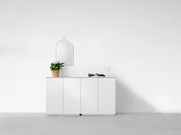 Echo wandspiegel - Wit, 43x63 cm - A2