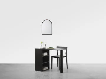 Echo wandspiegel - Zwart, 43x63 cm - A2