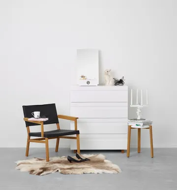 Me tafelspiegel met opbergruimte - Wit, 34x57x30 cm - A2