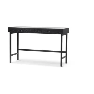 Mind bureau - Zwart gebeitst eiken, 118x74x44 cm - A2