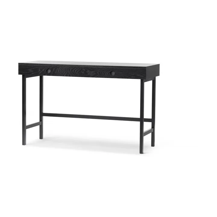 Mind bureau - Zwart gebeitst eiken, 118x74x44 cm - A2