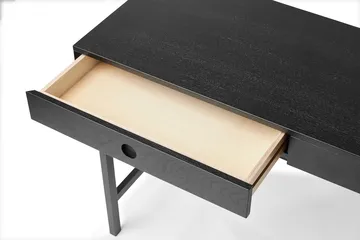 Mind bureau - Zwart gebeitst eiken, 118x74x44 cm - A2