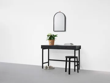 Mind bureau - Zwart gebeitst eiken, 118x74x44 cm - A2