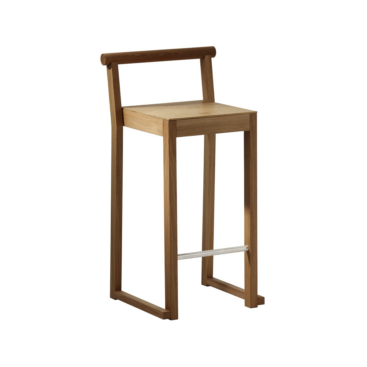 A2 Party barkruk 66 cm Eikenhout | Scandinavisch Interieur | Barstoelen | Bruin