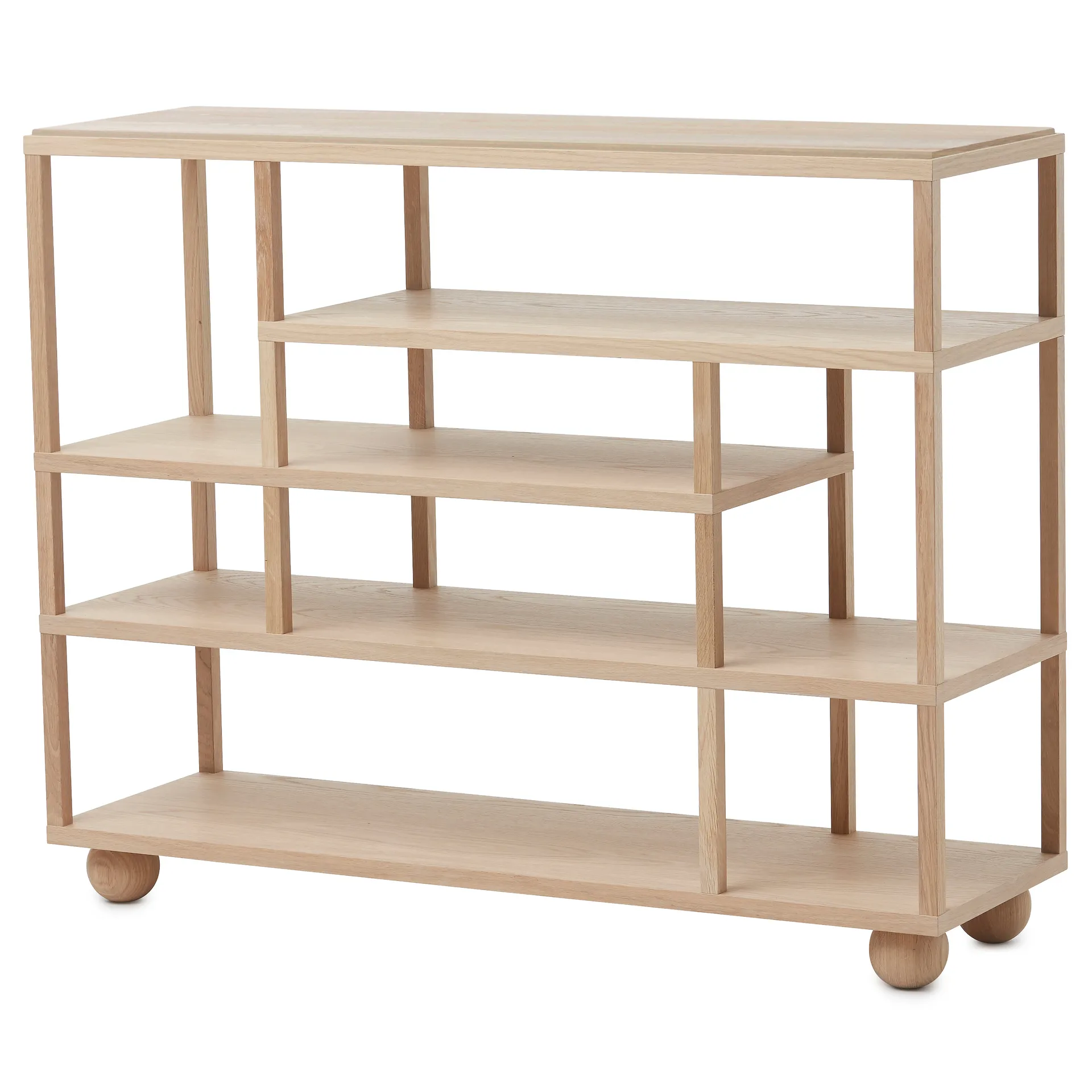 Show rek, Wit geolied eikenhout A2