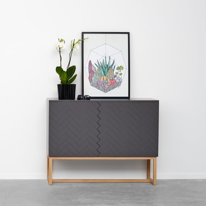 Story Sideboard, middernachtblauw, blauw onderstel A2