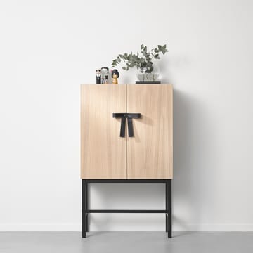 The Bow kast - Witgeolied eiken-zwart - A2