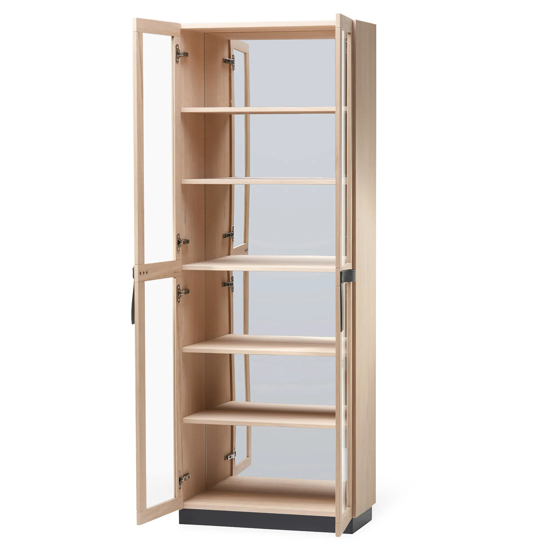 The Bow vitrinekast, Witgeolied eikenhout A2