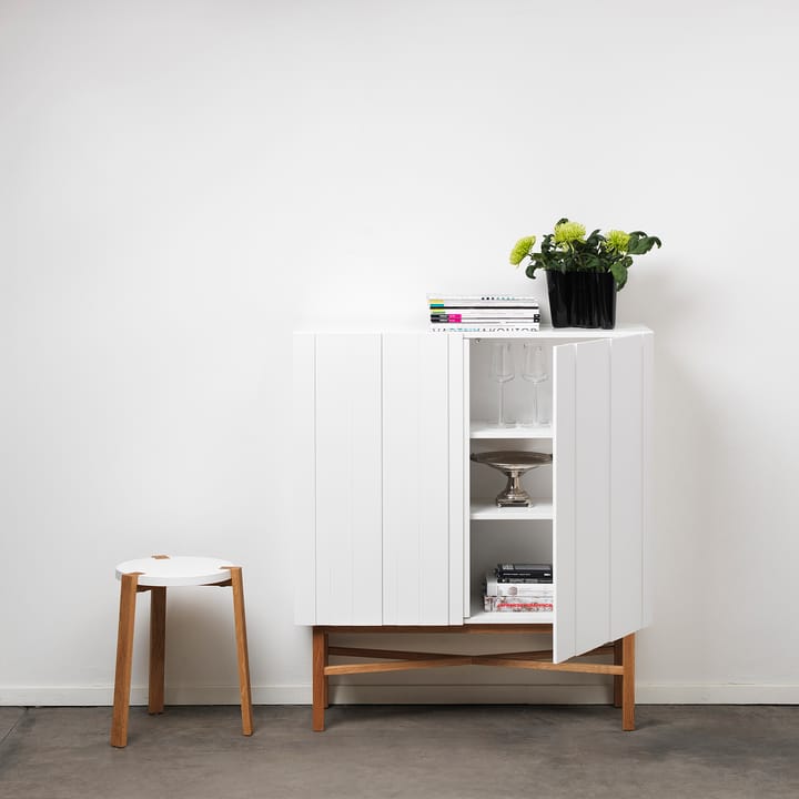 White Cabinet kastje, eikenhout A2