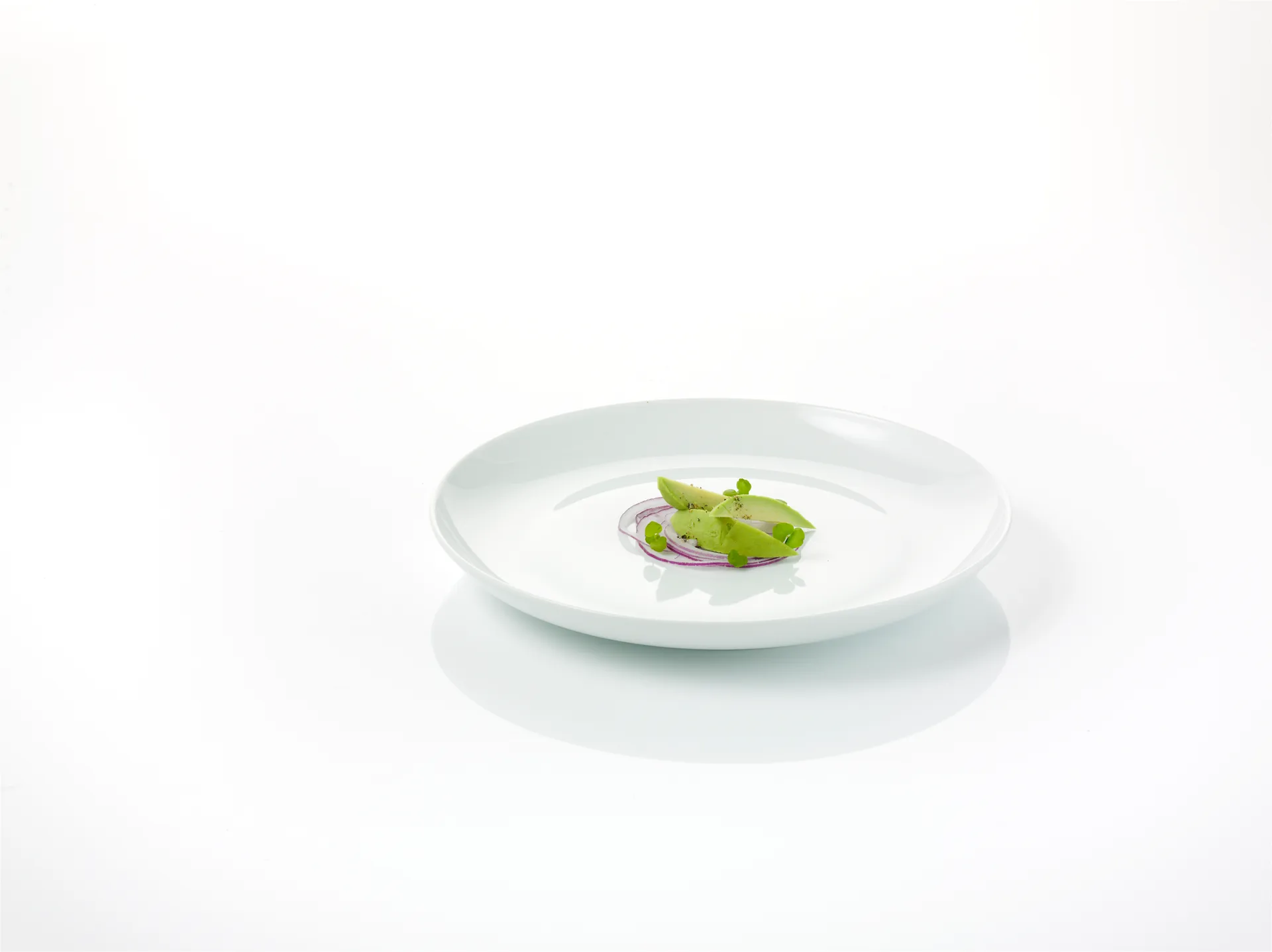 Atelier dinerbord Ø22 cm 4-pack, Superwit Aida