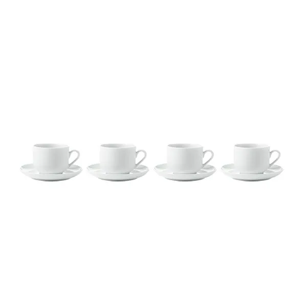 Atelier koffiekop 18 cl 4-pack, Superwit Aida
