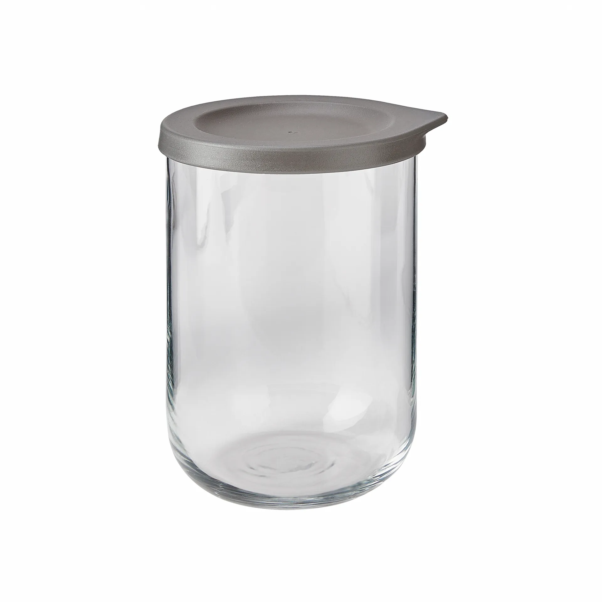 Café opbergpot met deksel 1 liter, Transparant Aida