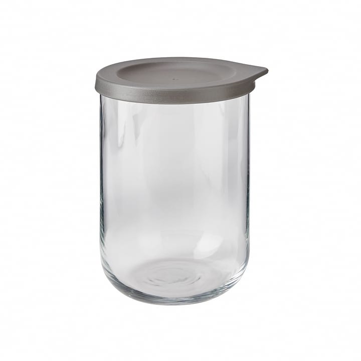 Café opbergpot met deksel 1 liter - Transparant - Aida
