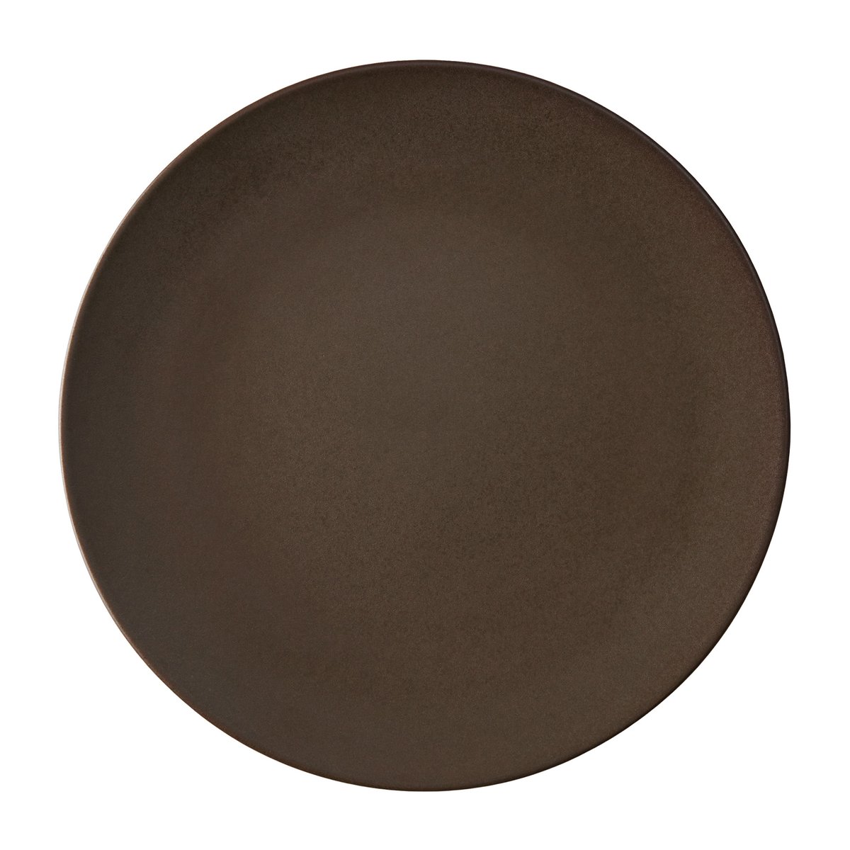 Aida Ceramic Workshop bordje Ø19,5 cm Chestnut-matte brown