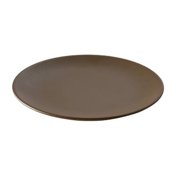 Ceramic Workshop bordje Ø19,5 cm - Chestnut-matte brown - Aida