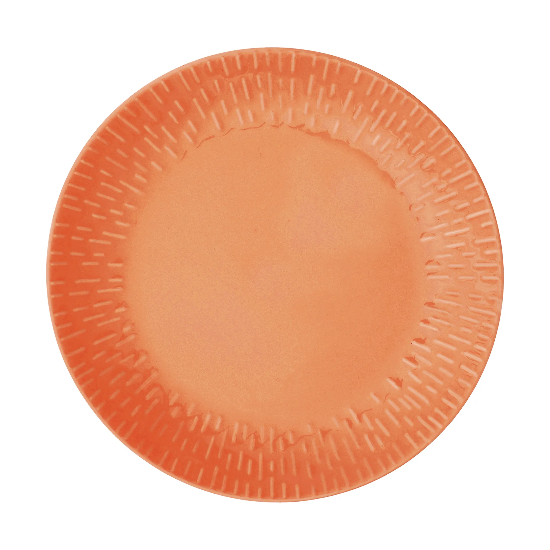 Confetti bord, Apricot, Ø24 cm Aida