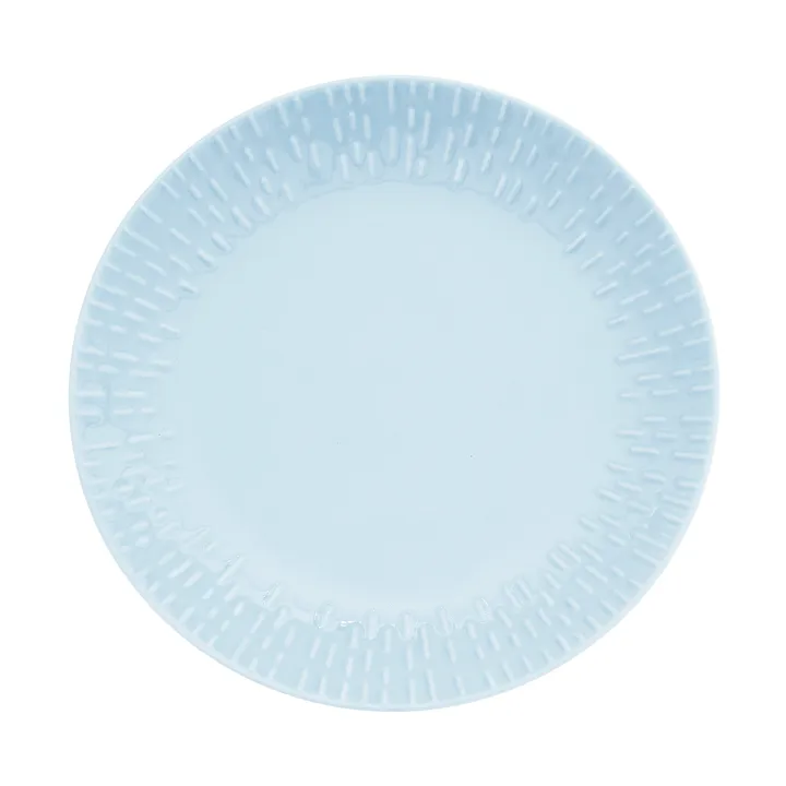 Confetti bord - Aqua, Ø21 cm - Aida