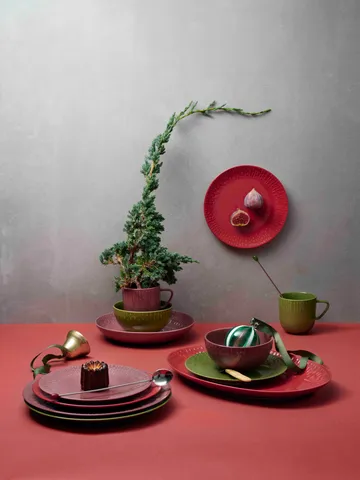 Confetti bord - Chili, Ø21 cm - Aida