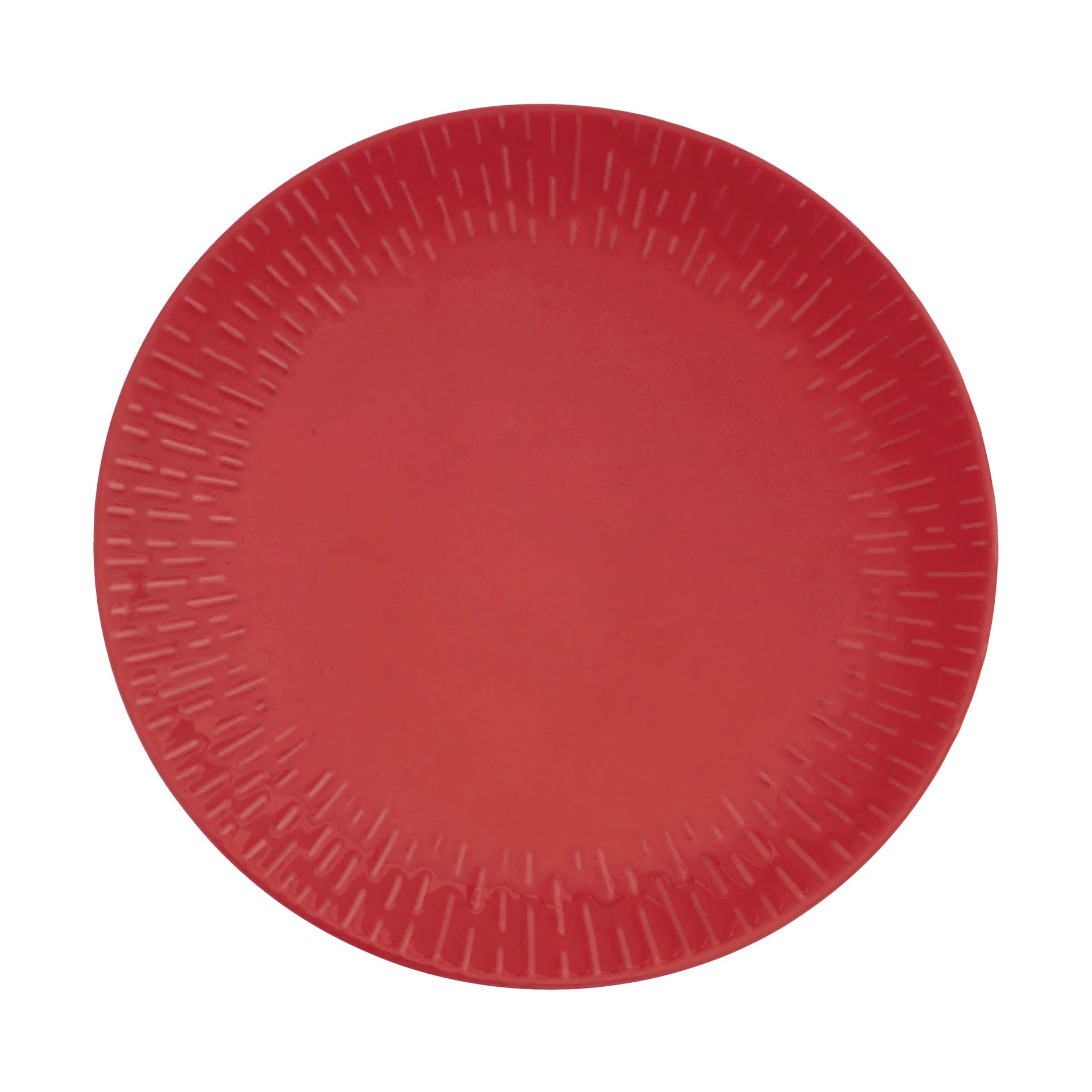 Confetti bord, Chili, Ø27,5 cm Aida