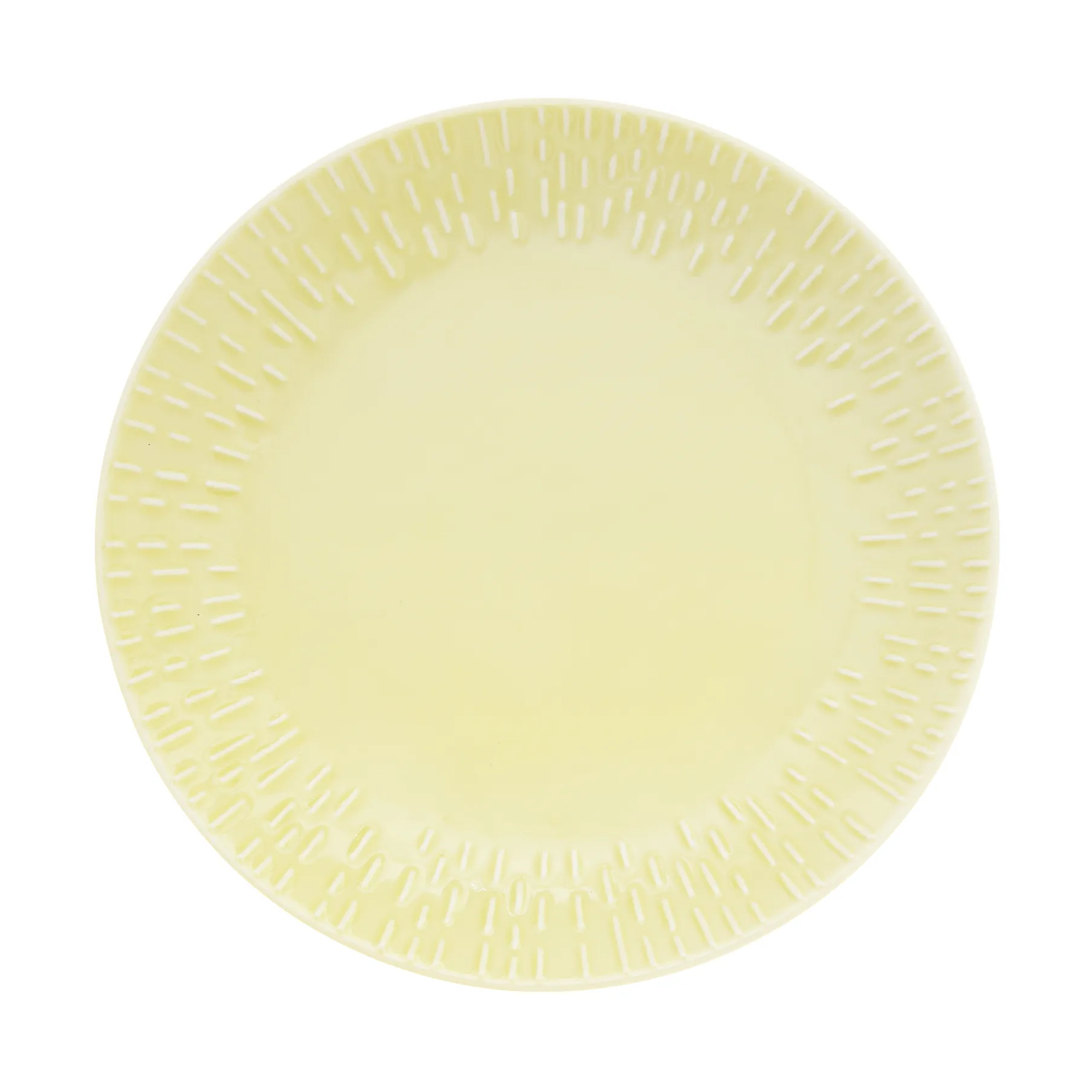 Confetti bord, Lemon, Ø21 cm Aida