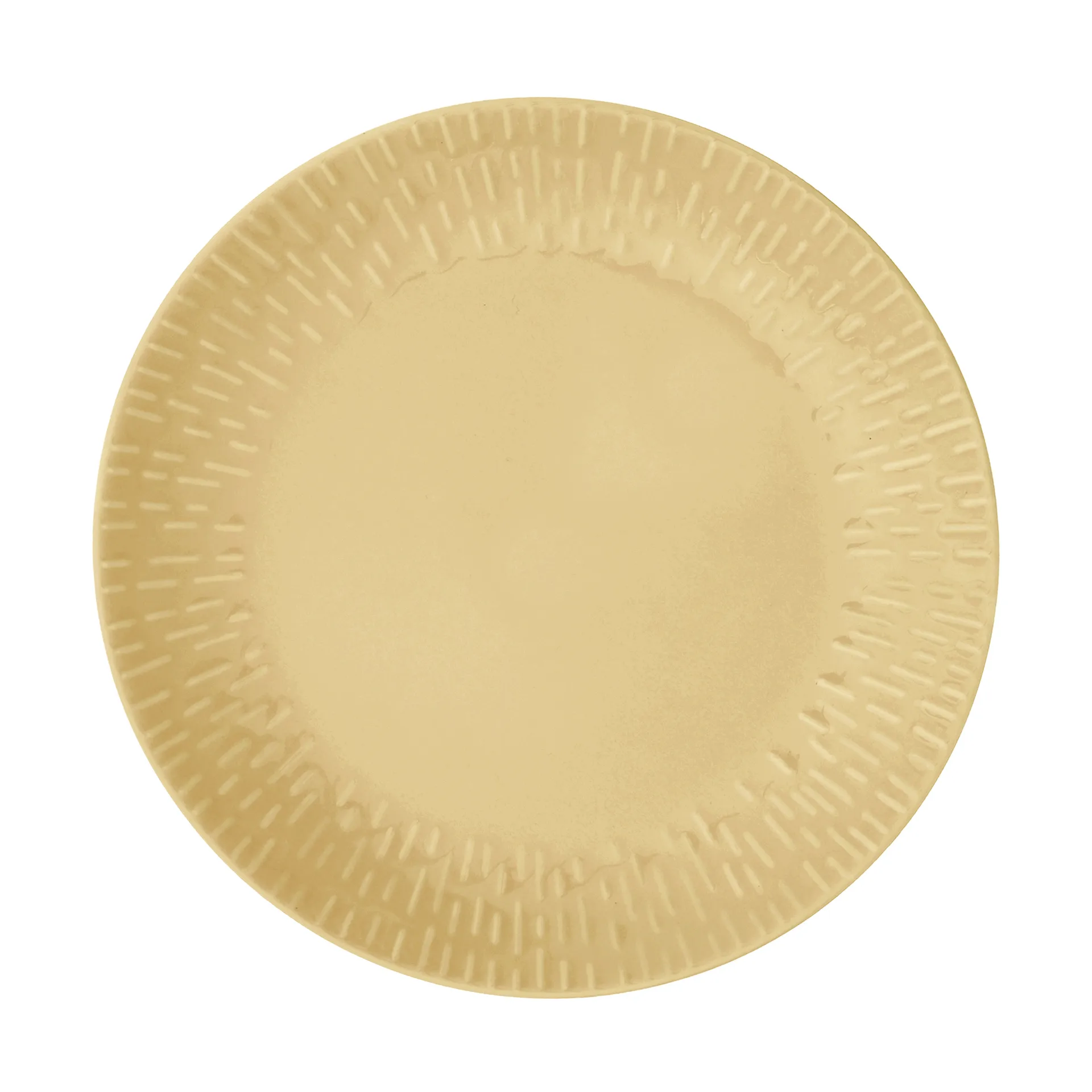 Confetti bord, Mustard, Ø24 cm Aida