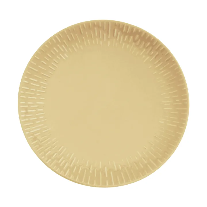 Confetti bord - Mustard, Ø27,5 cm - Aida