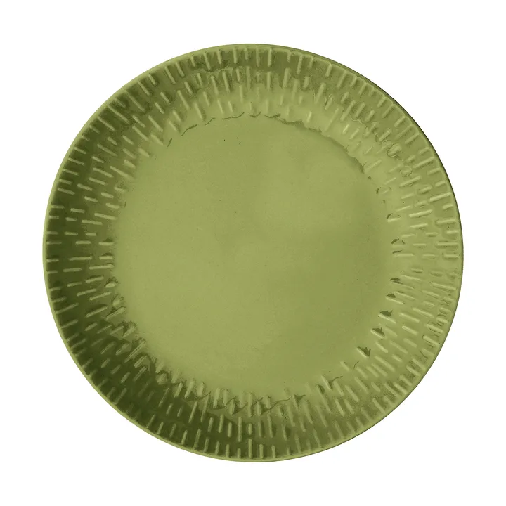 Confetti bord - Olive, Ø24 cm - Aida