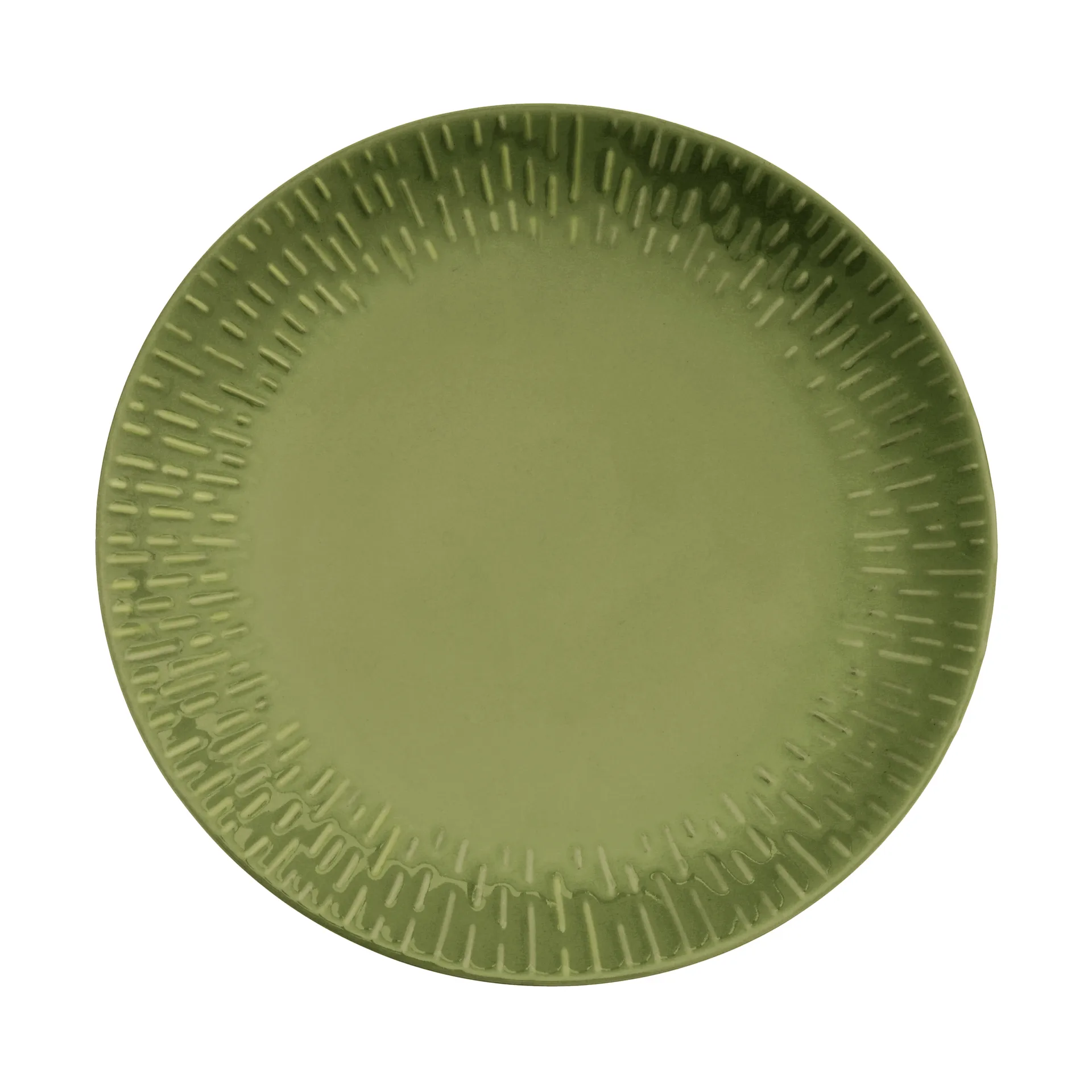 Confetti bord, Olive, Ø27,5 cm Aida