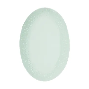 Confetti ovaal bord - Pistachio, 25,5x36 cm - Aida