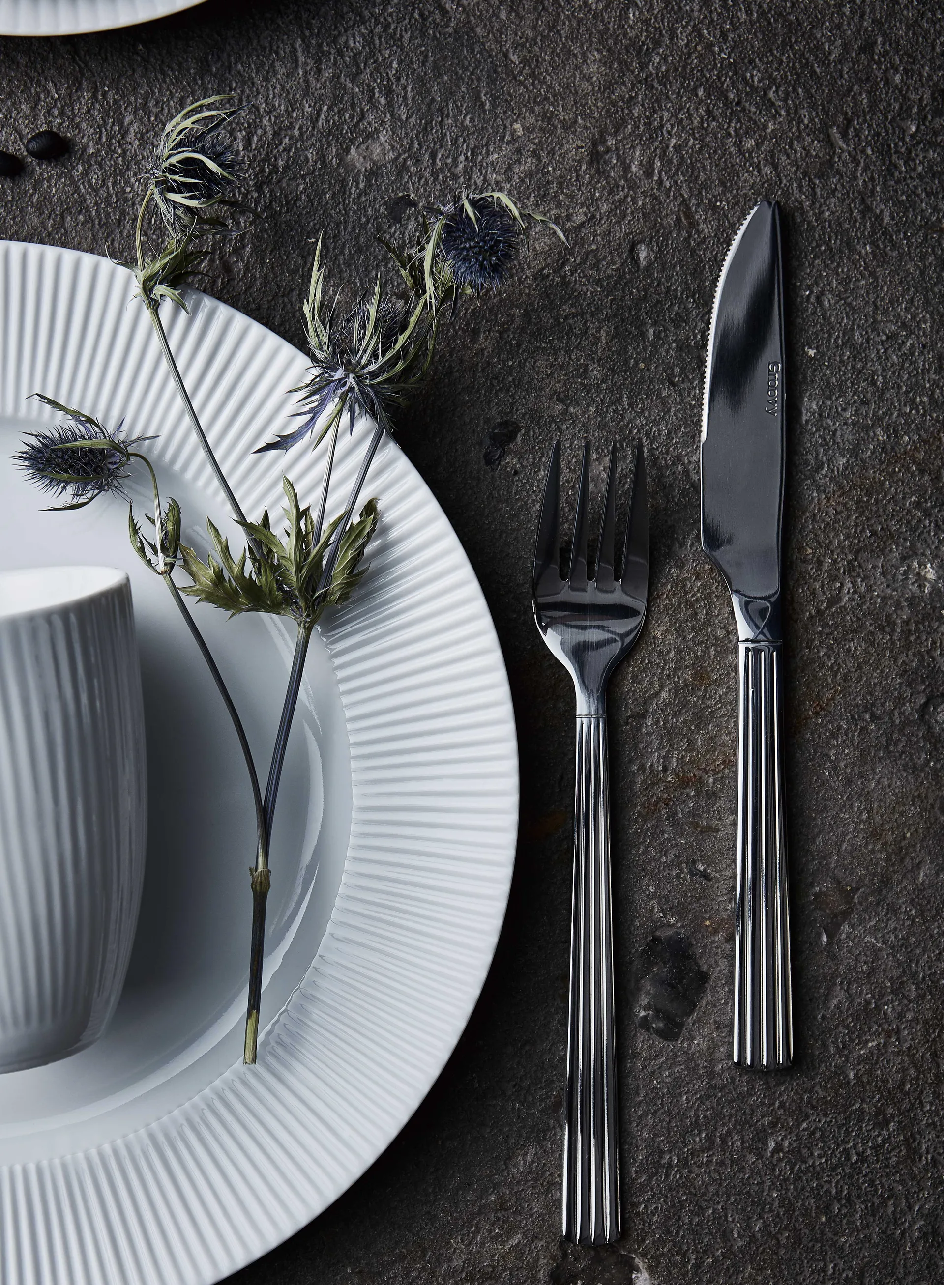 Groovy bestekset, 48-delig Aida