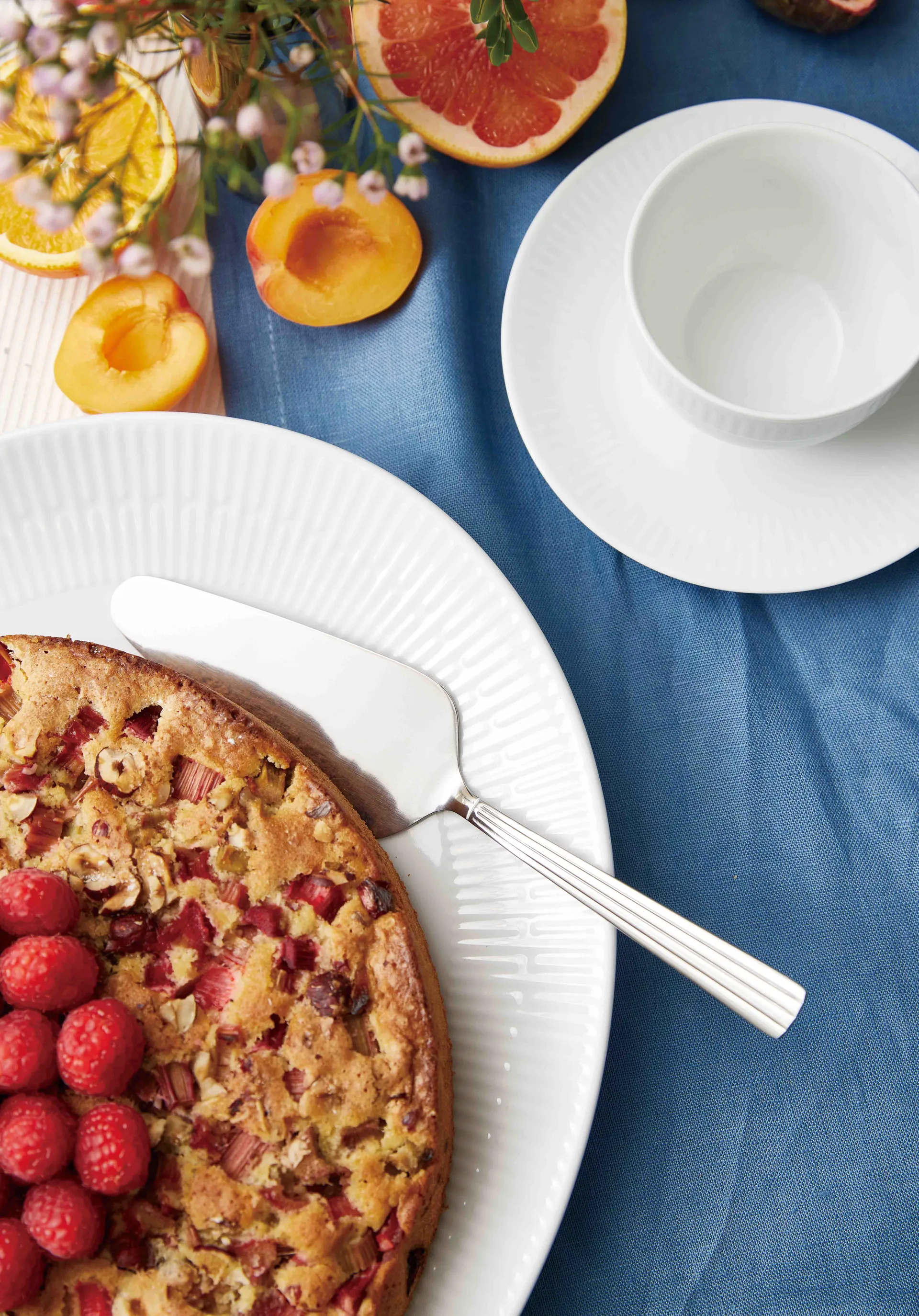 Groovy taartschep, Roestvrij staal Aida