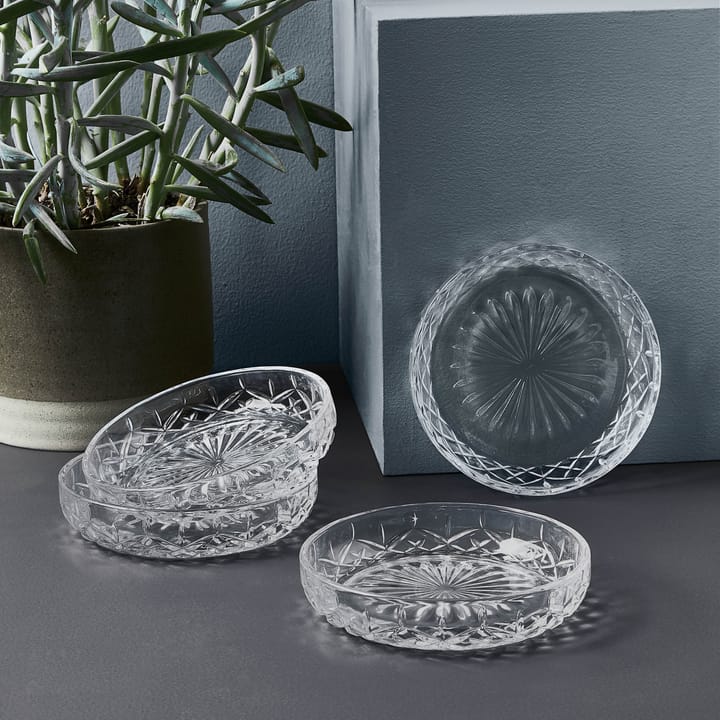 Harvey bord klein Ø16 cm 4-pack - Helder - Aida