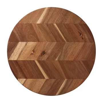 Herringbone snijplank Ø28 cm - Acacia - Aida