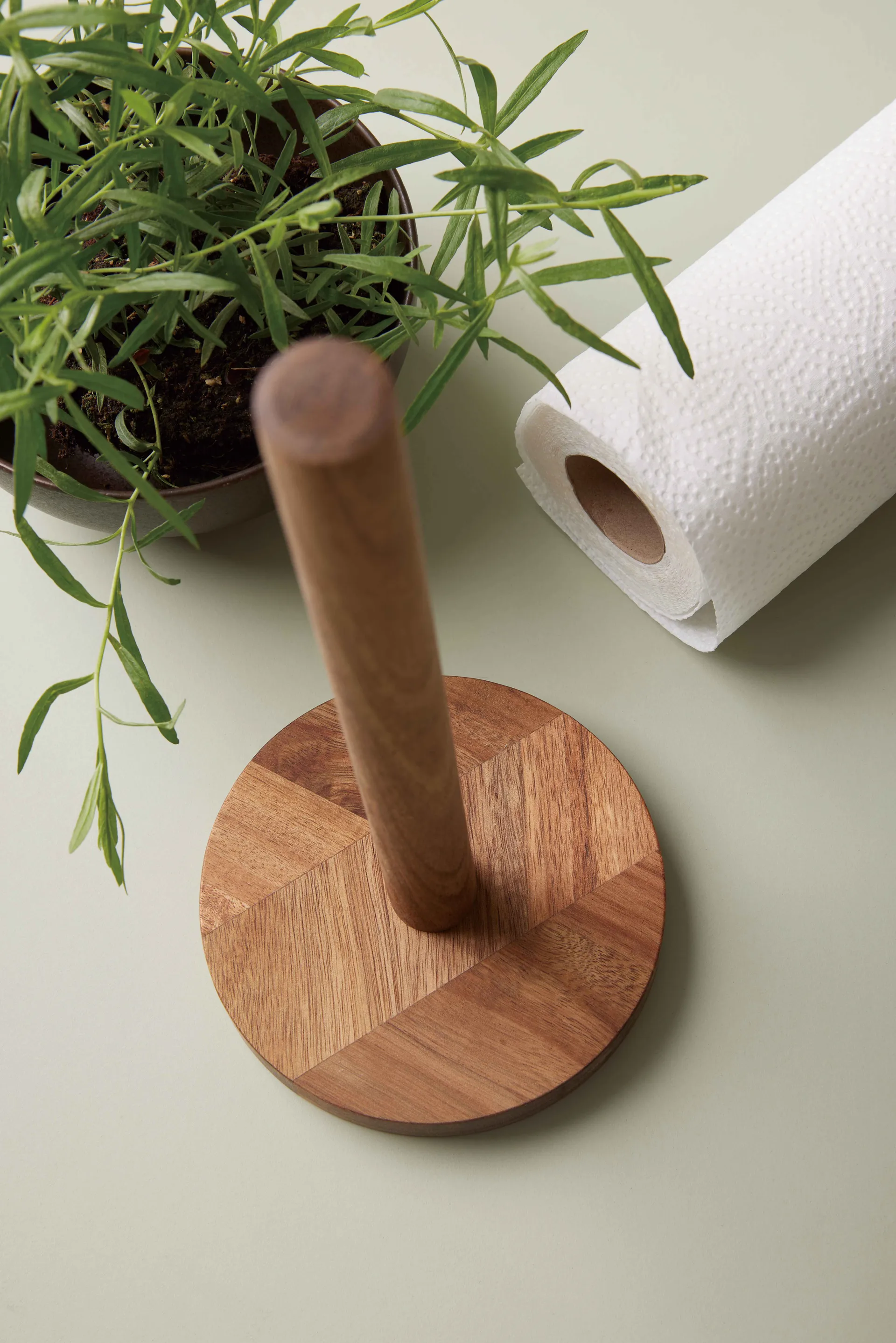 Keukenrolhouder Acaciahout, 30,5 cm Aida