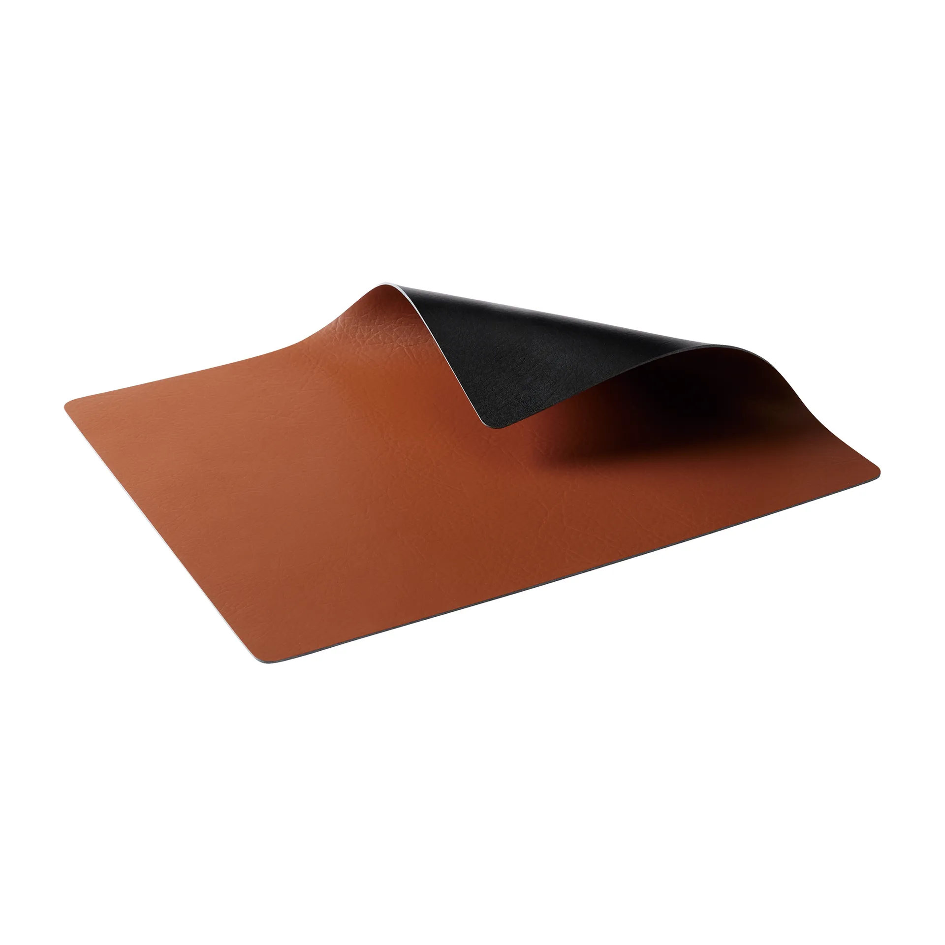 Quadro placemat dubbelzijdig 35x39 cm, Black-brown Aida