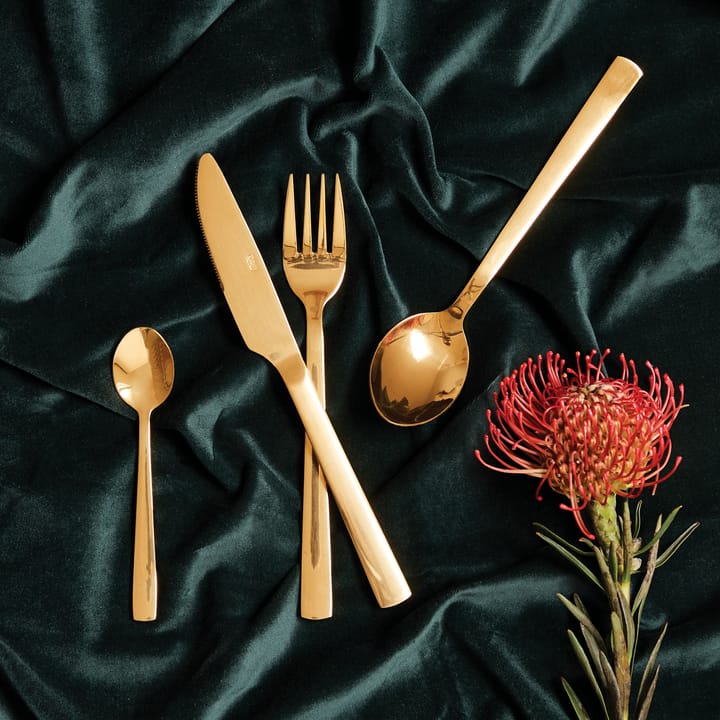 Raw bestekset 24-delig, Goud Aida