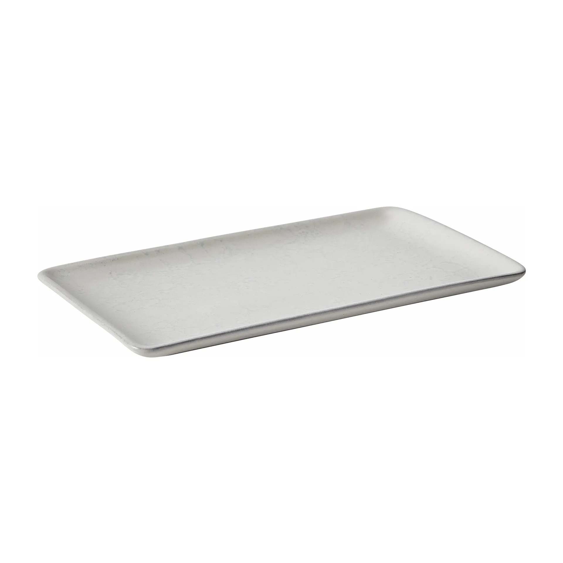 Raw bord 23,5 x 15 cm., Arctic white Aida