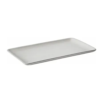 Raw bord 23,5 x 15 cm. - Arctic white - Aida