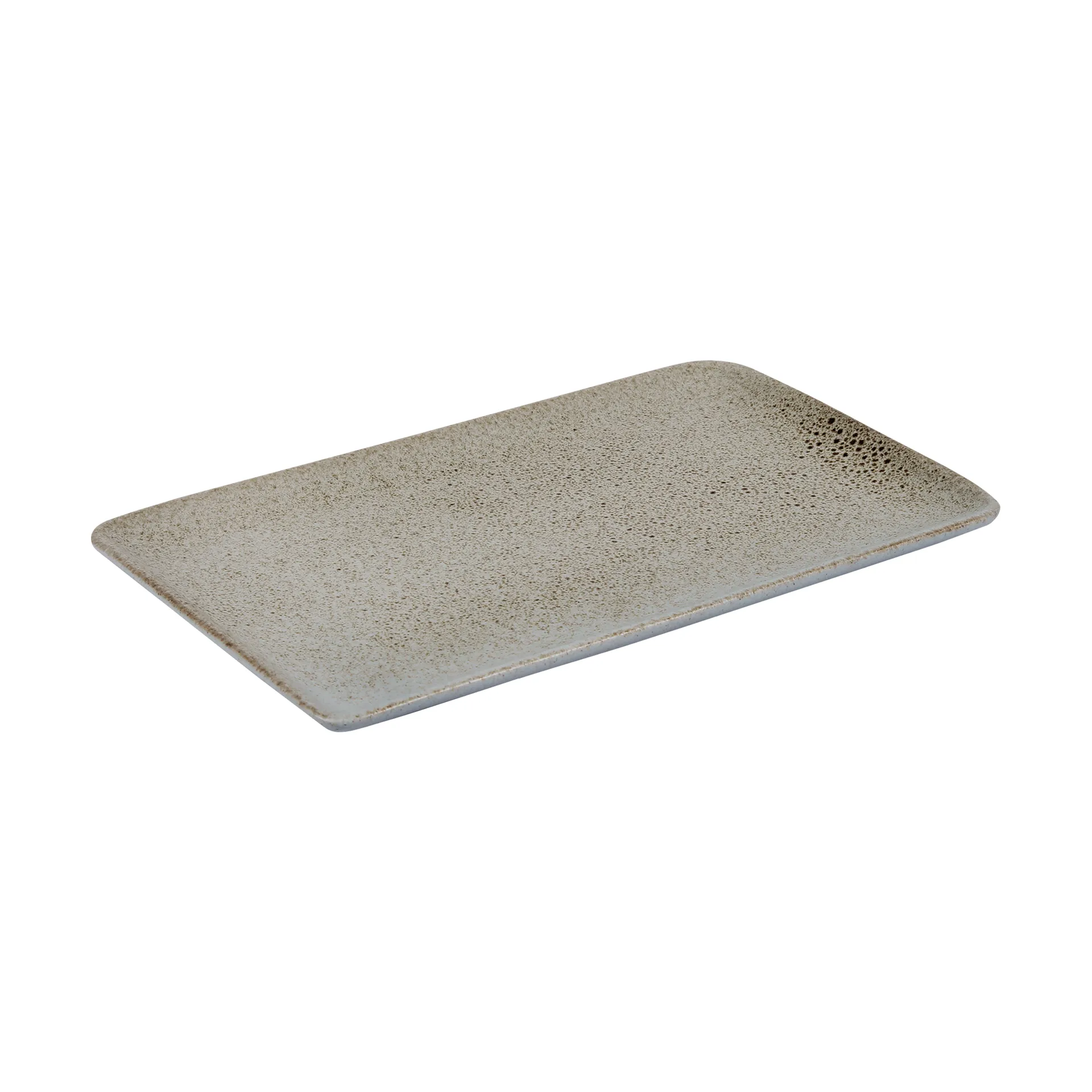 Raw bord 23,5 x 15 cm., Sandy beige Aida