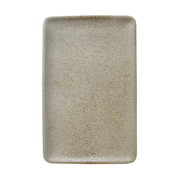 Raw bord 23,5 x 15 cm. - Sandy beige - Aida