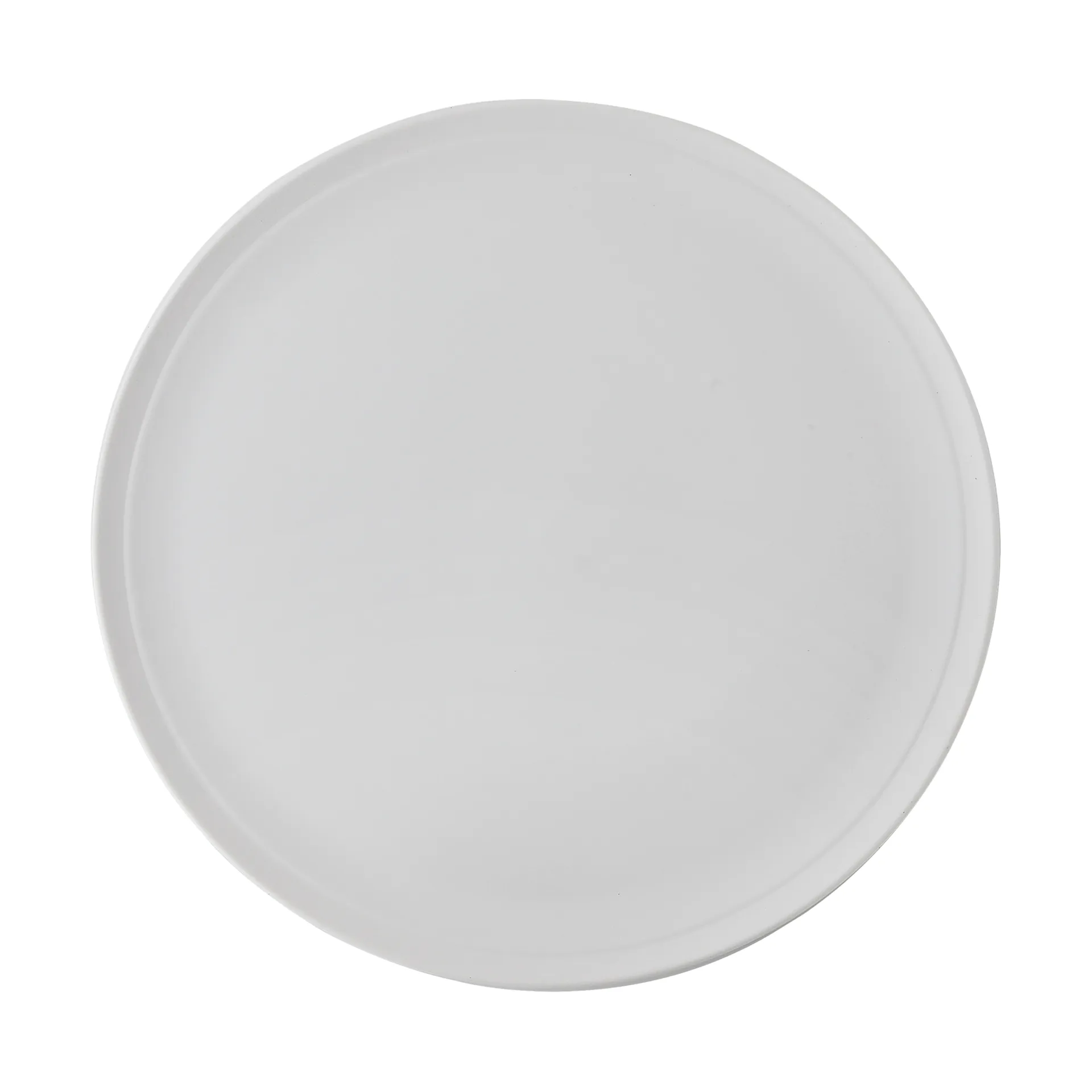 Raw bord Ø28 cm., Pure Porcelain Aida