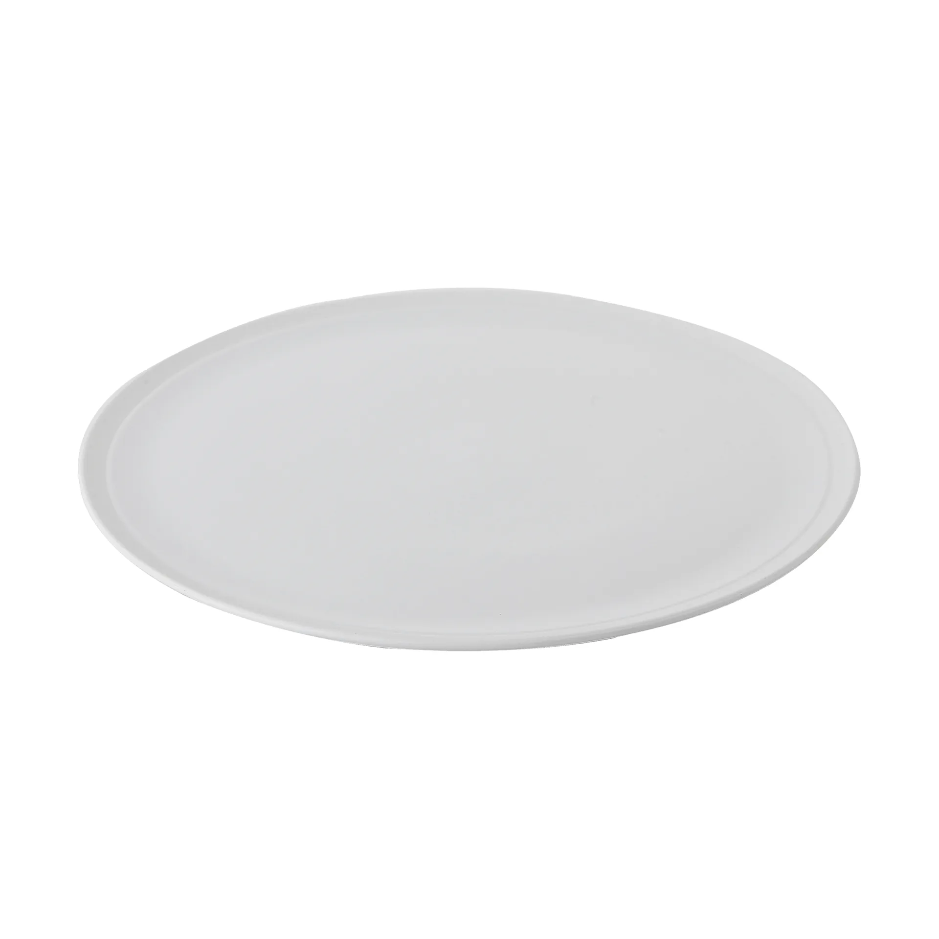 Raw bord Ø28 cm., Pure Porcelain Aida