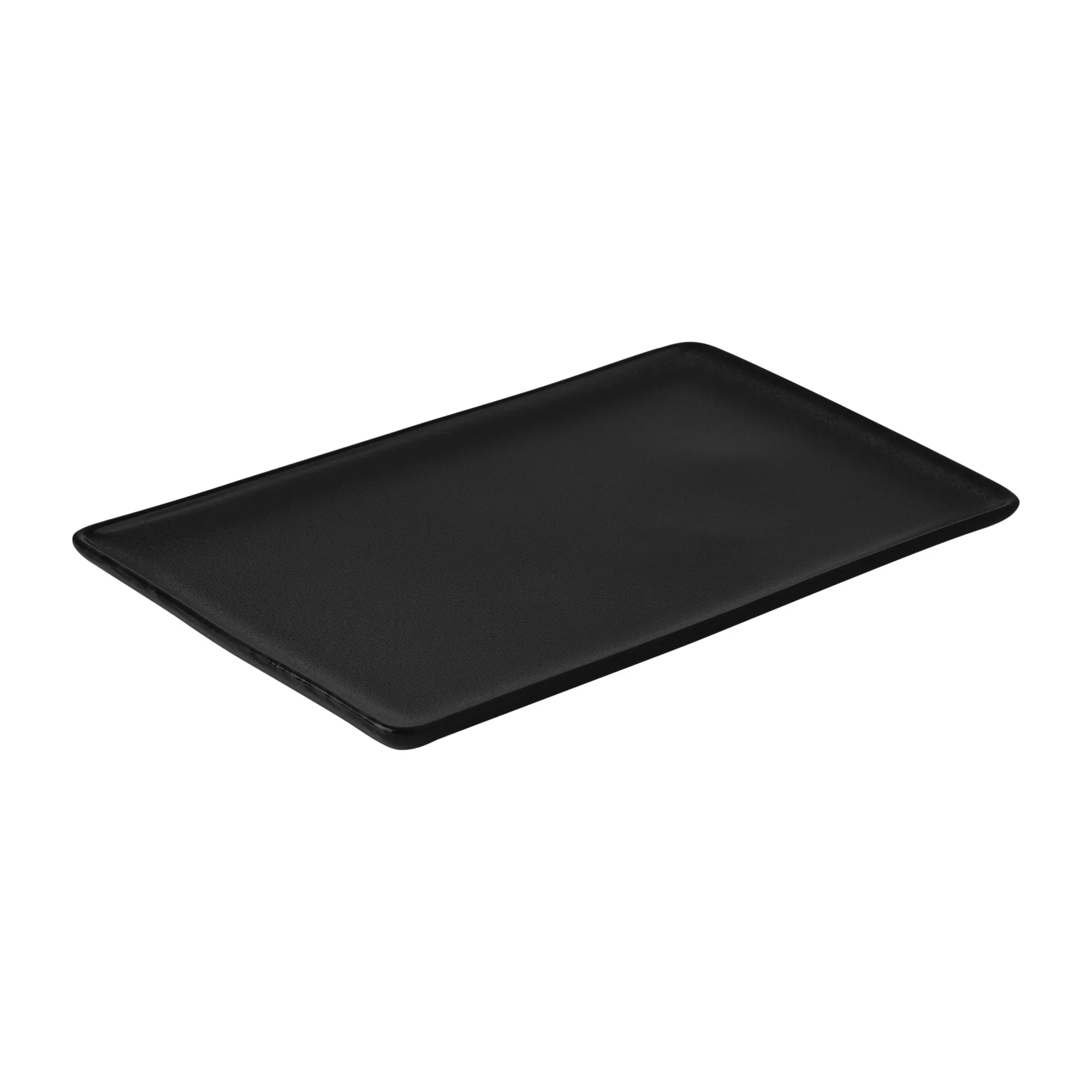 Raw bord 31,5 x 20 cm., Titanium black Aida